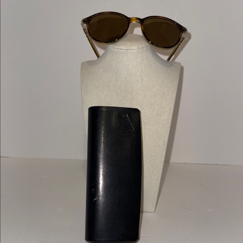 Perisol Brown Sunglasses with Black Case